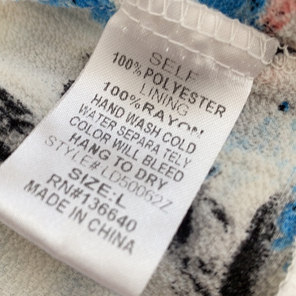 L’ Atiste By Amy Ivory Floral Long Sleeve Wrap Dress - Picture 7 of 7